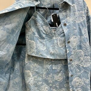 Fashion Nova | All About Us 3 Piece Skirt Set | Size Medium